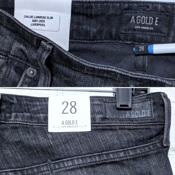 NWT AGOLDE Chloe Slim Crop Ankle Jeans - Picture 6 of 9